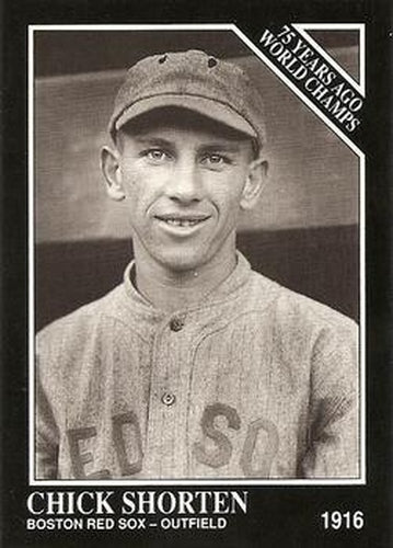 #136 Chick Shorten - Boston Red Sox - 1991 Conlon Collection TSN Baseball