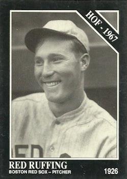 #13 Red Ruffing - Boston Red Sox - 1991 Conlon Collection TSN Baseball