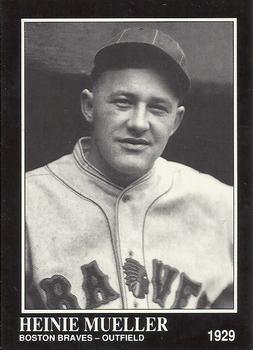 #179 Heinie Mueller - Boston Braves - 1991 Conlon Collection TSN Baseball