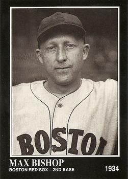 #183 Max Bishop - Boston Red Sox - 1991 Conlon Collection TSN Baseball