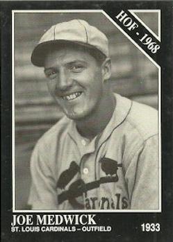 #18 Joe Medwick - St. Louis Cardinals - 1991 Conlon Collection TSN Baseball