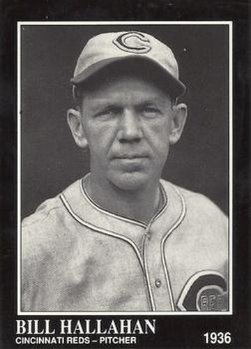 #214 Bill Hallahan - Cincinnati Reds - 1991 Conlon Collection TSN Baseball