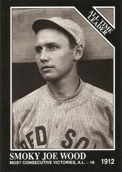 #254 Smoky Joe Wood - Boston Red Sox - 1991 Conlon Collection TSN Baseball