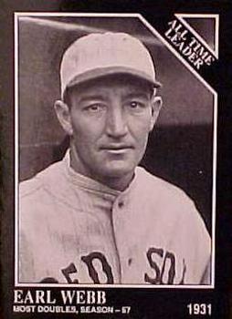 #261 Earl Webb - Boston Red Sox - 1991 Conlon Collection TSN Baseball