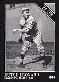 #276 Dutch Leonard - Boston Red Sox - 1991 Conlon Collection TSN Baseball