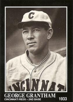 #292 George Grantham - Cincinnati Reds - 1991 Conlon Collection TSN Baseball