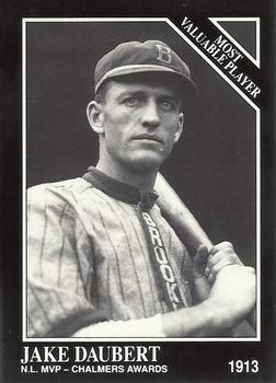 #307 Jake Daubert - Brooklyn Dodgers - 1991 Conlon Collection TSN Baseball