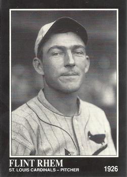 #325 Flint Rhem - St. Louis Cardinals - 1991 Conlon Collection TSN Baseball