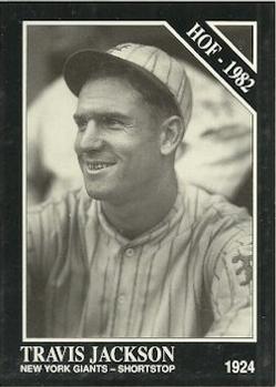 #42 Travis Jackson - New York Giants - 1991 Conlon Collection TSN Baseball