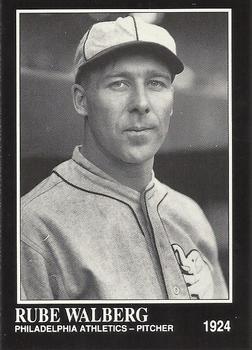 #91 Rube Walberg - Philadelphia Athletics - 1991 Conlon Collection TSN Baseball