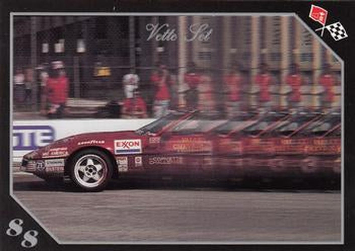 #90 1988 Challenge Series - 1991 Collect-A-Card Vette Set