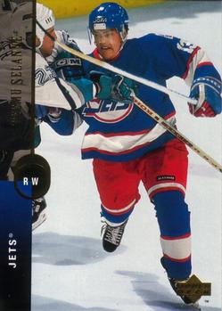 #90 Teemu Selanne - Winnipeg Jets - 1994-95 Upper Deck Hockey