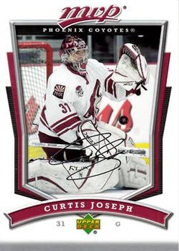 #90 Curtis Joseph - Phoenix Coyotes - 2007-08 Upper Deck MVP Hockey