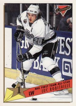 #90 Luc Robitaille - Los Angeles Kings - 1993-94 Topps Premier Hockey