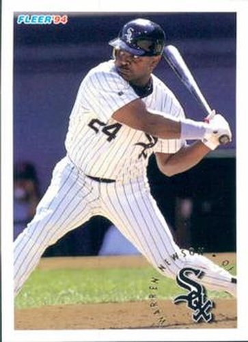 #90 Warren Newson - Chicago White Sox - 1994 Fleer Baseball
