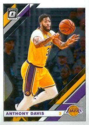 #90 Anthony Davis - Los Angeles Lakers - 2019-20 Donruss Optic Basketball