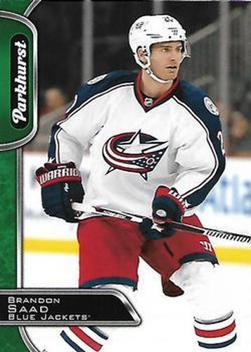 #90 Brandon Saad - Columbus Blue Jackets - 2016-17 Parkhurst Hockey