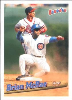#90 Brian McRae - Chicago Cubs - 1996 Bazooka Baseball