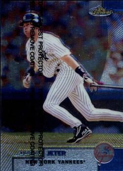 #90 Derek Jeter - New York Yankees - 1999 Finest Baseball