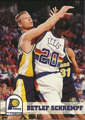 #90 Detlef Schrempf - Indiana Pacers - 1993-94 Hoops Basketball