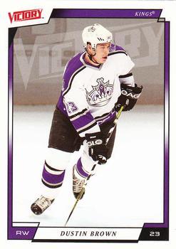 #90 Dustin Brown - Los Angeles Kings - 2006-07 Upper Deck Victory Hockey