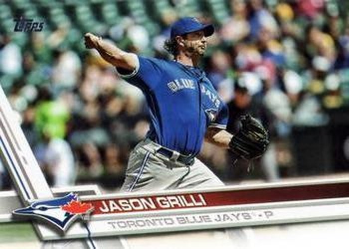 #90 Jason Grilli - Toronto Blue Jays - 2017 Topps Baseball