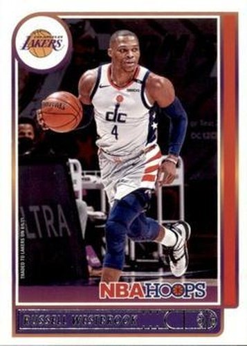 #90 Russell Westbrook - Los Angeles Lakers - 2021-22 Hoops Basketball