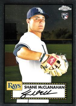 #90 Shane McClanahan - Tampa Bay Rays - 2021 Topps Chrome Platinum Anniversary Baseball