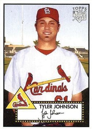 #90 Tyler Johnson - St. Louis Cardinals - 2006 Topps 1952 Edition Baseball