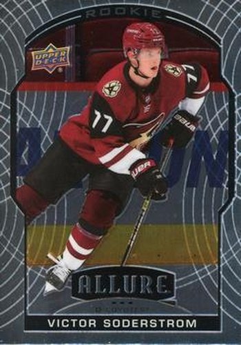 #90 Victor Soderstrom - Arizona Coyotes - 2020-21 Upper Deck Allure Hockey