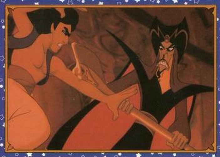 #90 The Battle - 1993 Panini Aladdin