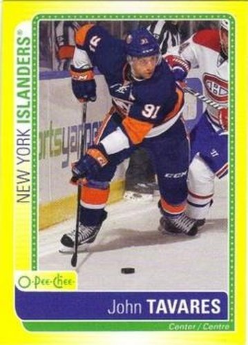 #S-TA John Tavares - New York Islanders - 2013-14 O-Pee-Chee Hockey - Stickers