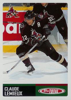 #90 Claude Lemieux - Phoenix Coyotes - 2002-03 Topps Total Hockey