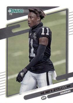 #90b Henry Ruggs III - Las Vegas Raiders - 2021 Donruss Football