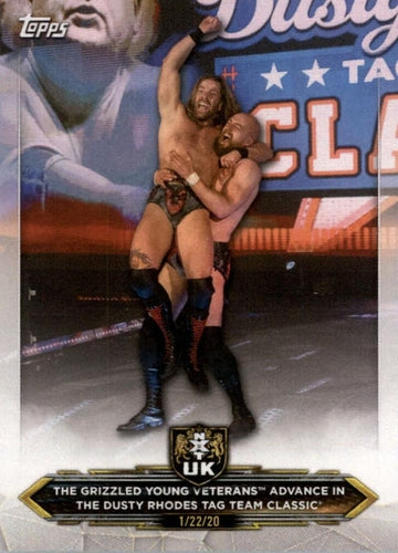 #91 The Grizzled Young Veterans - 2020 Topps WWE NXT Wrestling