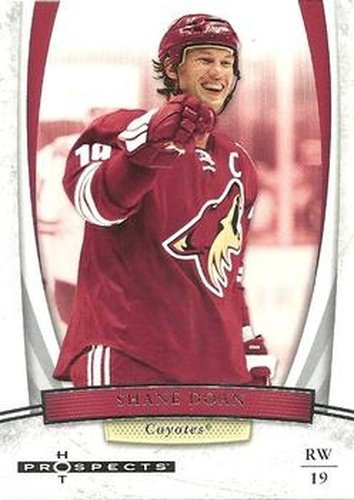 #91 Shane Doan - Phoenix Coyotes - 2007-08 Fleer Hot Prospects Hockey