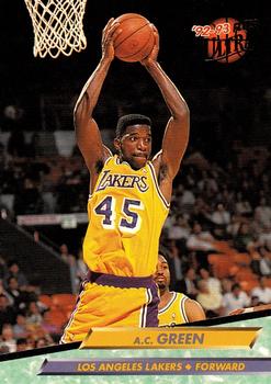 #91 A.C. Green - Los Angeles Lakers - 1992-93 Ultra Basketball