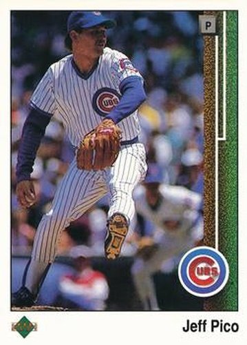 #491 Jeff Pico - Chicago Cubs - 1989 Upper Deck Baseball