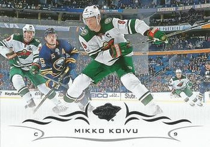 #91 Mikko Koivu - Minnesota Wild - 2018-19 Upper Deck Hockey