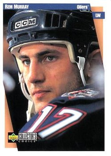 #91 Rem Murray - Edmonton Oilers - 1997-98 Collector's Choice Hockey