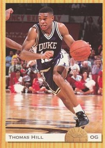 #91 Thomas Hill - Indiana Pacers - 1993 Classic Draft Picks Basketball