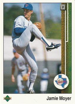 #791 Jamie Moyer - Texas Rangers - 1989 Upper Deck Baseball
