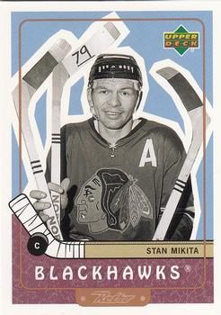 #91 Stan Mikita - Chicago Blackhawks - 1999-00 Upper Deck Retro Hockey