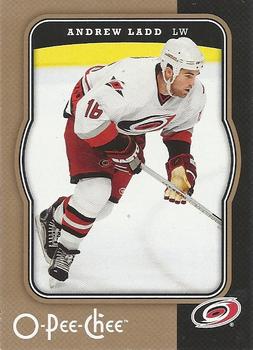 #91 Andrew Ladd - Carolina Hurricanes - 2007-08 O-Pee-Chee Hockey