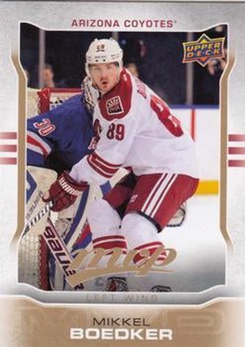 #91 Mikkel Boedker - Arizona Coyotes - 2014-15 Upper Deck MVP Hockey