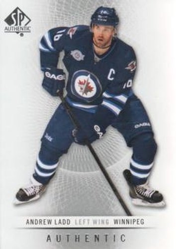 #91 Andrew Ladd - Winnipeg Jets - 2012-13 SP Authentic Hockey