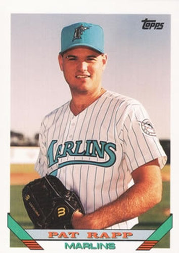 #791 Pat Rapp - Florida Marlins - 1993 Topps Baseball