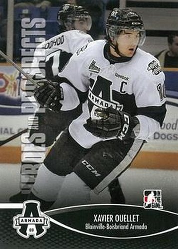 #91 Xavier Ouellet - Blainville-Boisbriand Armada - 2012-13 In The Game Heroes and Prospects Hockey