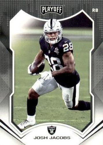 #91 Josh Jacobs - Las Vegas Raiders - 2021 Panini Playoff Football