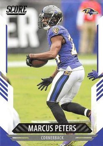 #91 Marcus Peters - Baltimore Ravens - 2021 Score Football